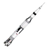Kit Para Montar Foguete Apollo Saturno V 602 Peças Novo