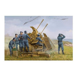 Kit Para Montar German 37mm Flak 43 Zwilling 1/35 Trumpeter