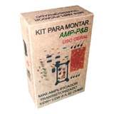 Kit Para Montar Mini Amplificador Transistorizado Estéreo