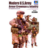 Kit Para Montar Modern Us Army Armor Crewman Infantry 1 35
