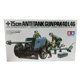Kit Para Montar Tamiya Anti Tank Gun Pak40l46 1 35 Militari