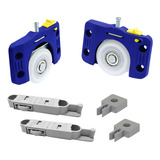 Kit Para Porta De Correr Sobrepor 26mm Jp360 Joelini