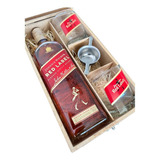 Kit Para Presente Whisky Jw Red Label 1 L 2 Copo Dosador
