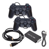 Kit Para Ps2 Compatível Ps2tohdmi 2 Controles Cabo Hdmi