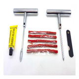 Kit Para Remendo Macarrão Borracheiro Pneu Carro Moto Ferro