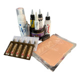 Kit Para Tatuador Iniciante Ink Tattoo Suprimentos Basicos