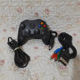 Kit Para Xbox Classico Controle Cabo Componente E Energia
