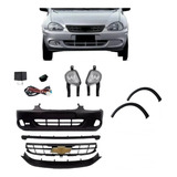 Kit Parachoque Dianteiro Corsa 2000 2001 2002 2003 2004 2005