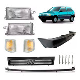 Kit Parachoque Farol Pisca Grade Uno 91 92 93 94 95 96 97 99