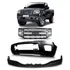 Kit Parachoque Ranger 2010 A 2012 Dianterio C/ Spoiler Preto
