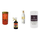 Kit Parafina Cenoura E Urucum Óleo Fixador Cr Beterraba