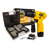 Kit Parafusadeira Furadeira 12v Jogo Ferramentas 300 Peças