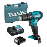 Kit Parafusadeira Furadeira De Impacto 12v Makita Maleta Cor Azul 110v 220v