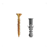 Kit Parafuso Bucha Com Anel 6mm 1000 Peças