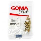 Kit Parafuso Chipboard Goma 4 5 X 20 Mm Com 10 Peças