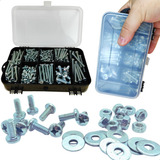 Kit Parafuso Phillips Porca Arruela 1 8 5 32 3 16 1 4 600pçs