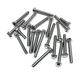 Kit Parafuso Tampa Motor Cromado 23 Pcs Titan 150 2004 2015