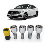 Kit Parafuso Trava Antifurto De Roda E Estepe Vw Virtus