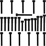Kit Parafusos Aço Liga Tampa Motor Lateral Esquerda Direita XLR125 2001 A 2003 Honda