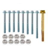 Kit Parafusos Fixação Suporte Motor Chassi Nx200 Nx 93 01