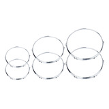 Kit Pares De Aro 10 12 E 14 Super Hoop 1 5mm 6 Afinações Tom