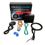 Kit Partida Ignição Do Motor Botão Start Stop Chaveiro Rfid