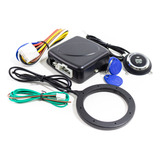 Kit Partida Ignição Do Motor Botão Start Stop Chaveiro Rfid