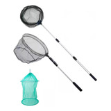 Kit Passaguá Retrátil 1 50 Telescópico E Samburá Cesto Peixe