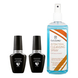 Kit Passo 1 E 2 Cuccio sany Spray 236ml Unhas