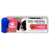 Kit Pasta Dente Gel Dental Pet Clean Escova Dente Dedeira