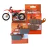 Kit Pastilha Beta Rr300 350 390 Diant Tras Original Diafrag