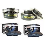 Kit Pastilha Cerâmica Disco Freio Fusion 3 0 V6 2011 2012