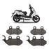 Kit Pastilha De Freio Dian + Tras Moto Citycom 300 Ano 2014