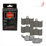 Kit Pastilha Dianteira Traseira Fischer Suzuki Gsx s 750