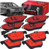 Kit Pastilha Freio Brembo Cerâmica Tiguan Rline R line 2018 