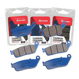 Kit Pastilha Freio Brembo Versys 650 2019-2023 Ceramic