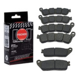 Kit Pastilha Freio Carbono