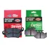 Kit Pastilha Freio D + T Suzuki Rmx 250 Carbono 185s 152c