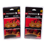 Kit Pastilha Freio Dafra Citycom 300i 2012 2015 Potenza 264