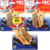 Kit Pastilha Freio Diant Tra Ebc Can Am Outlander Max 1000