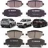 Kit Pastilha Freio Diant Tras Bosch Jeep Compass E Renegade
