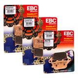 Kit Pastilha Freio Diant tras Ebc Kawasaki Z900 347hh 174hh