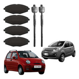 Kit Pastilha Freio Dianteira 2 Barra Axial Qq 2011 Até 2019