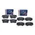 Kit Pastilha Freio Dianteira E Traseira New Civic 2008 Bosch