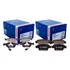 Kit Pastilha Freio Dianteira + Traseira Fiat Bravo 1.8 Bosch