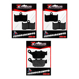 Kit Pastilha Freio Dianteira   Traseira Kawasaki Z800