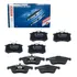 Kit Pastilha Freio Dianteira Traseira Renault Fluence Bosch