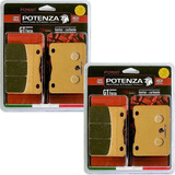Kit Pastilha Freio Dianteiro Potenza Dafra Maxsym 400 2015 