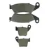 Kit Pastilha Freio Honda Crf 250f Crf250f 18/21 Diant. Tras