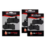 Kit Pastilha Freio Tkm Harley Road King Anos 2008 A 2016